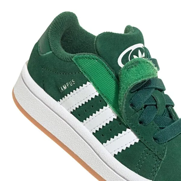 Baby Boy Dark Green Campus 00s Elastic Lace Sneakers 2 Image