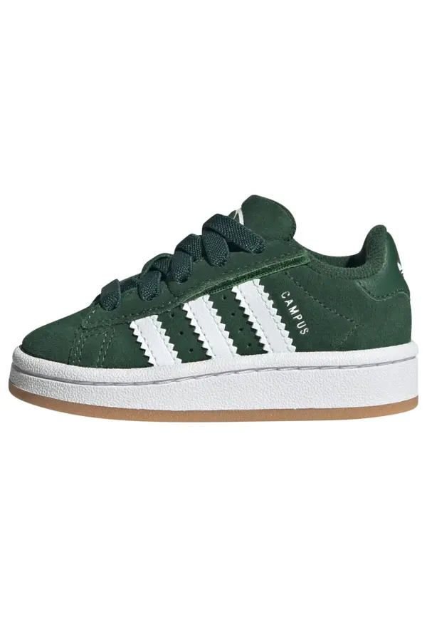 Baby Boy Dark Green Campus 00s Elastic Lace Sneakers 5 Image