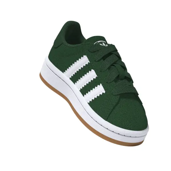 Baby Boy Dark Green Campus 00s Elastic Lace Sneakers 9 Image