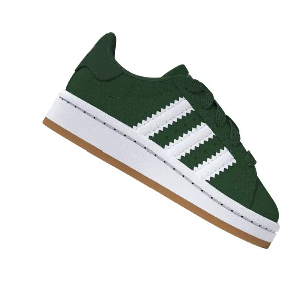 Baby Boy Dark Green Campus 00s Elastic Lace Sneakers 10 Image