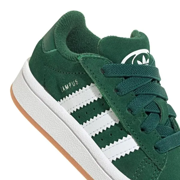 Baby Boy Dark Green Campus 00s Elastic Lace Sneakers 14 Image