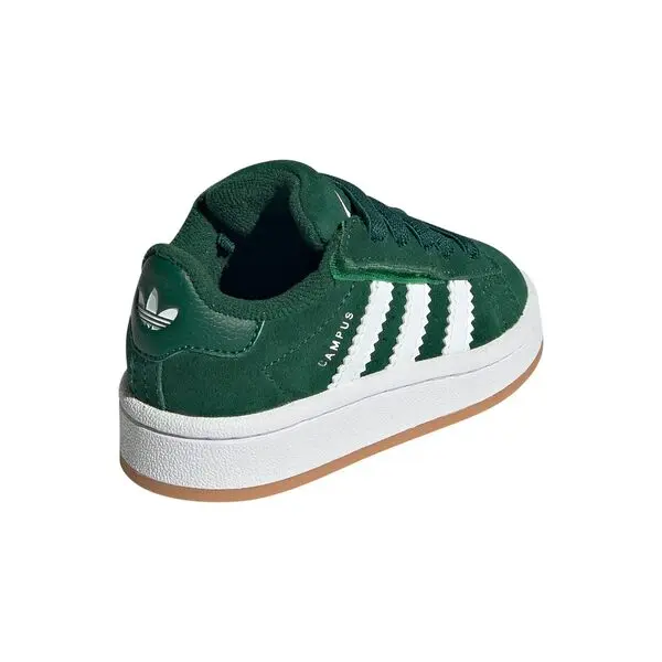 Baby Boy Dark Green Campus 00s Elastic Lace Sneakers 16 Image