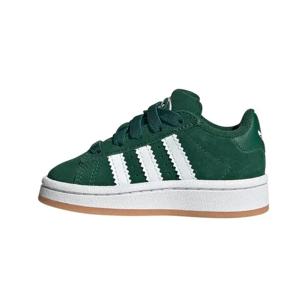 Baby Boy Dark Green Campus 00s Elastic Lace Sneakers 18 Image