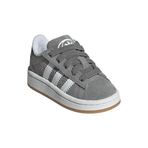Baby Boy Grey Campus 00s Comfort Closure Elastic Lace Sneakers 5 Image