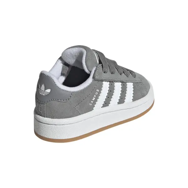 Baby Boy Grey Campus 00s Comfort Closure Elastic Lace Sneakers 6 Image