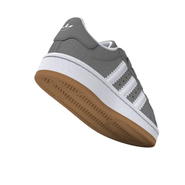 Baby Boy Grey Campus 00s Comfort Closure Elastic Lace Sneakers 14 Image