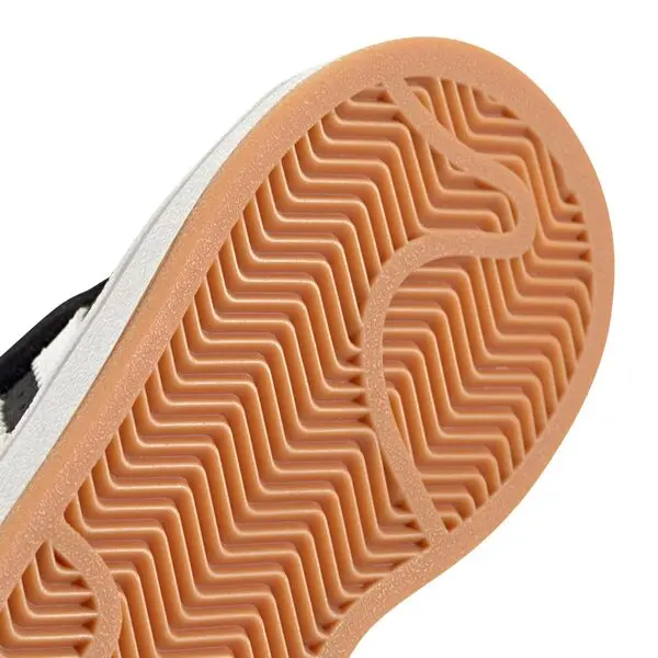 Baby Boy Black Campus 00s Comfort Closure Elastic Lace Sneakers 2 Image