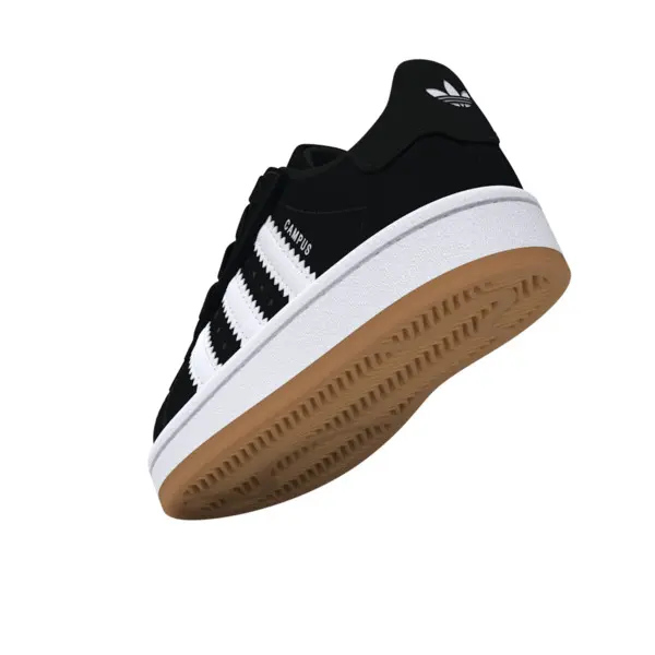 Baby Boy Black Campus 00s Comfort Closure Elastic Lace Sneakers 19 Image