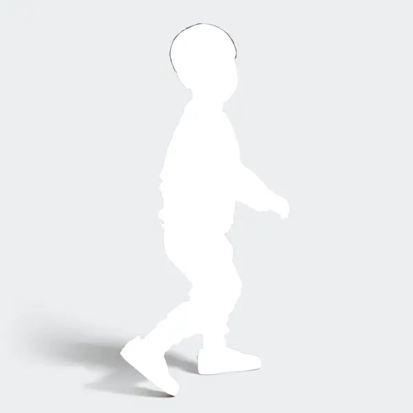 Baby Neutral Gazelle Comfort Closure Elastic Laces Sneakers - Blue 10 Image