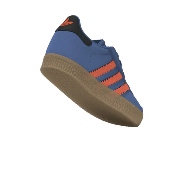 Baby Neutral Gazelle Comfort Closure Elastic Laces Sneakers - Blue 19 Image