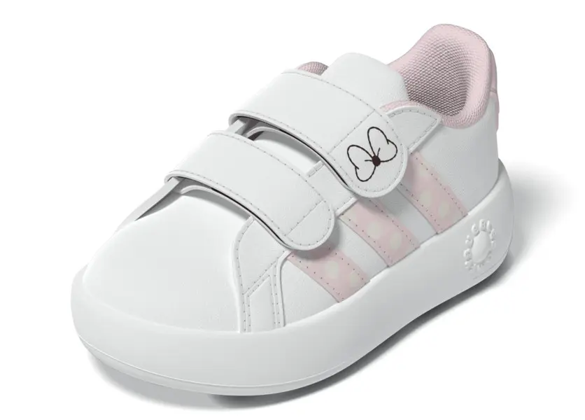 Baby Girl Adidas x Disney Minnie Mouse Grand Court Sneakers  10 Image