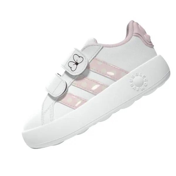 Baby Girl Adidas x Disney Minnie Mouse Grand Court Sneakers  12 Image