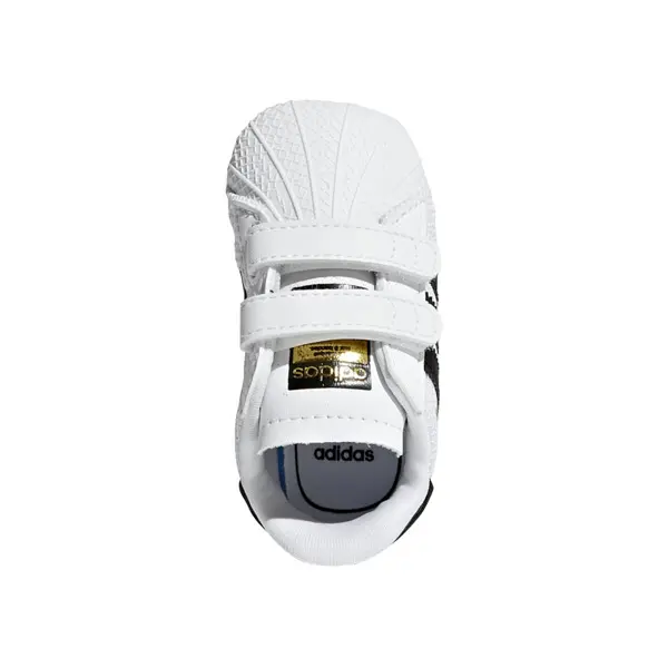 Baby Boy Superstar Cloud White and Black Core Sneakers 2 Image