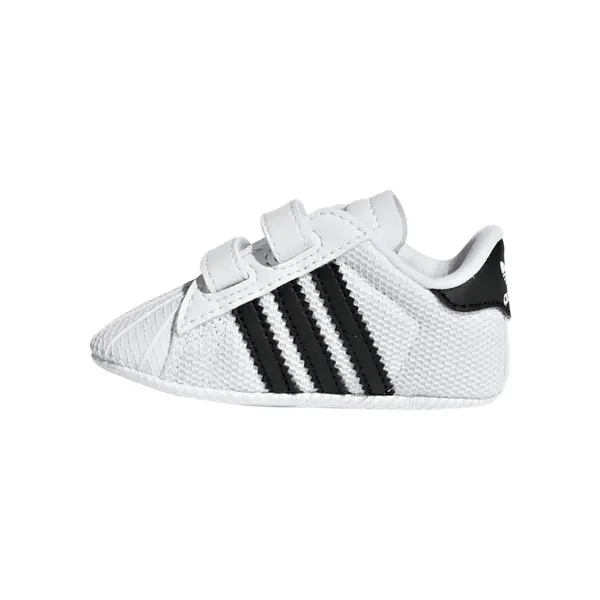 Baby Boy Superstar Cloud White and Black Core Sneakers 4 Image