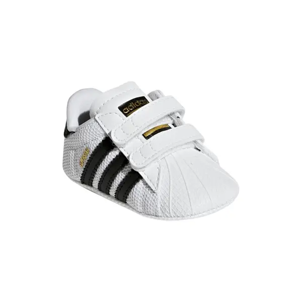 Baby Boy Superstar Cloud White and Black Core Sneakers 5 Image
