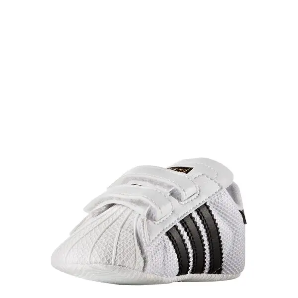 Baby Boy Superstar Cloud White and Black Core Sneakers 11 Image