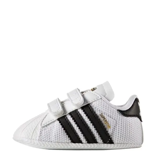 Baby Boy Superstar Cloud White and Black Core Sneakers 12 Image
