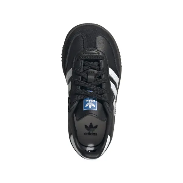 Baby Boy Black Samba OG Sneakers with Dark Gum 3 Image