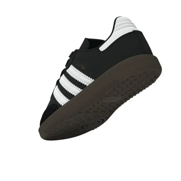 Baby Boy Black Samba OG Sneakers with Dark Gum 18 Image