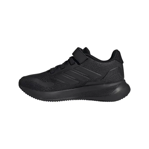 Kids Boys Runfalcon 5 Full Black Running Sneakers  7 Image