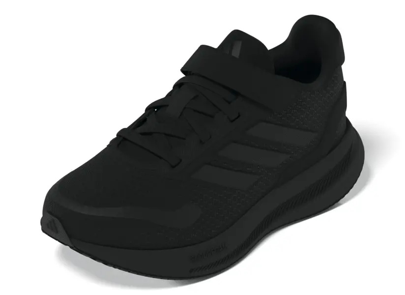 Kids Boys Runfalcon 5 Full Black Running Sneakers  10 Image