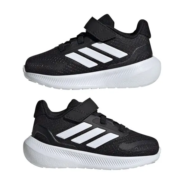 Baby Boy Runfalcon 5 Black & White Running Sneakers - Kids 3 Image