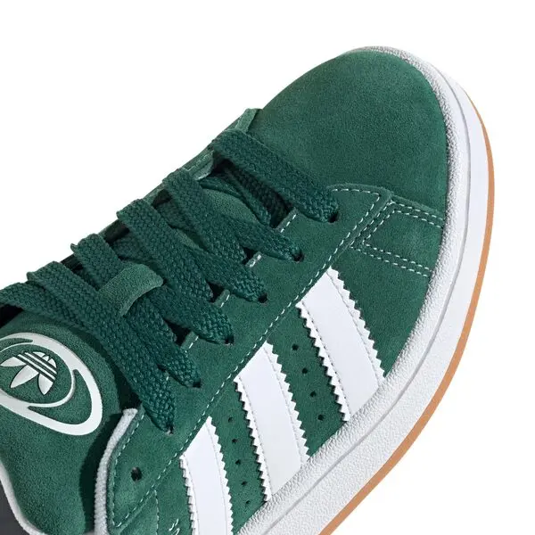 Kids Boys Green Campus 00s Sneakers 1 Image