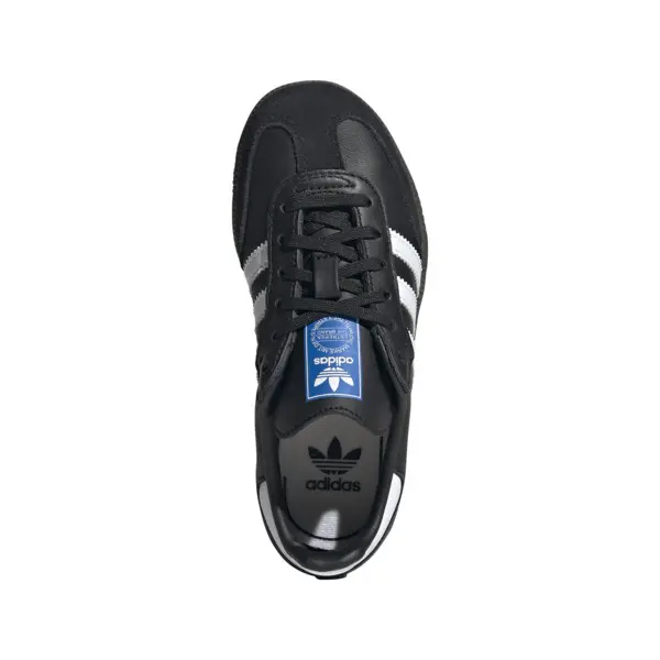 Kids Boys Black Samba OG Sneakers 4 Image