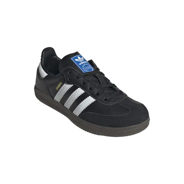 Kids Boys Black Samba OG Sneakers 7 Image