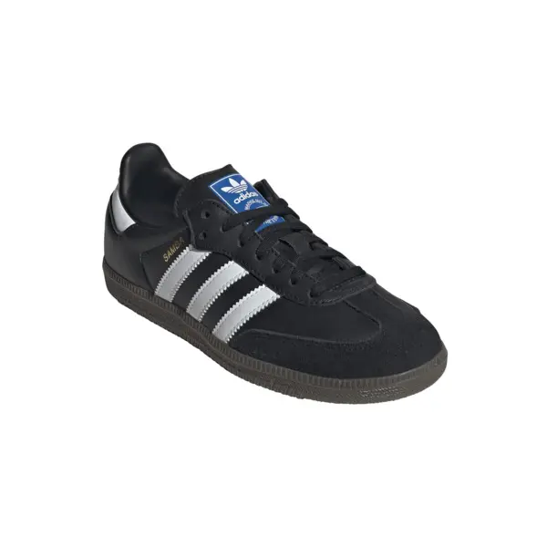 Kids Boys Black Samba OG Sneakers  7 Image