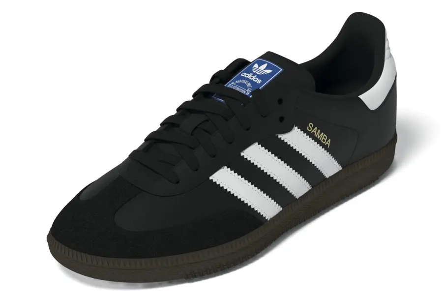Kids Boys Black Samba OG Sneakers  9 Image