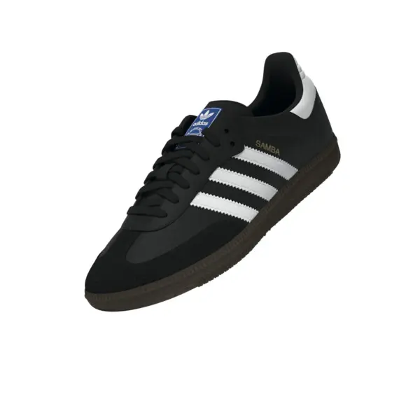 Kids Boys Black Samba OG Sneakers  12 Image