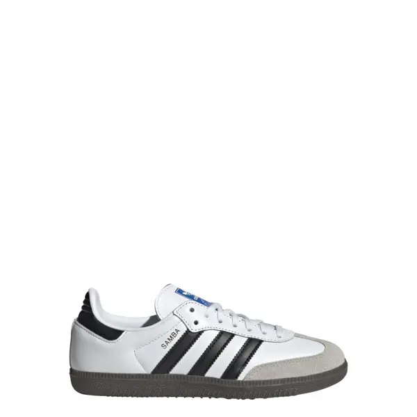 Kids Boys White Samba OG Sneakers 3 Image