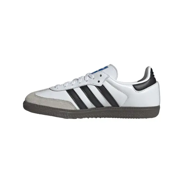Kids Boys White Samba OG Sneakers 6 Image