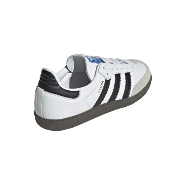 Kids Boys White Samba OG Sneakers 8 Image