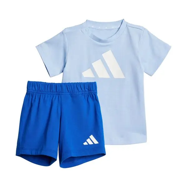Baby Boy Essential T-shirt & Short Set - Blue 8 Image