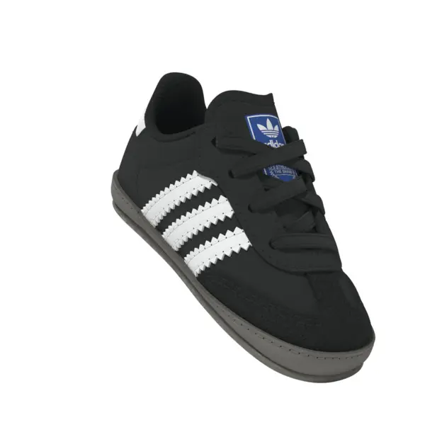 Baby Boy Black Samba Crib Sneakers 15 Image