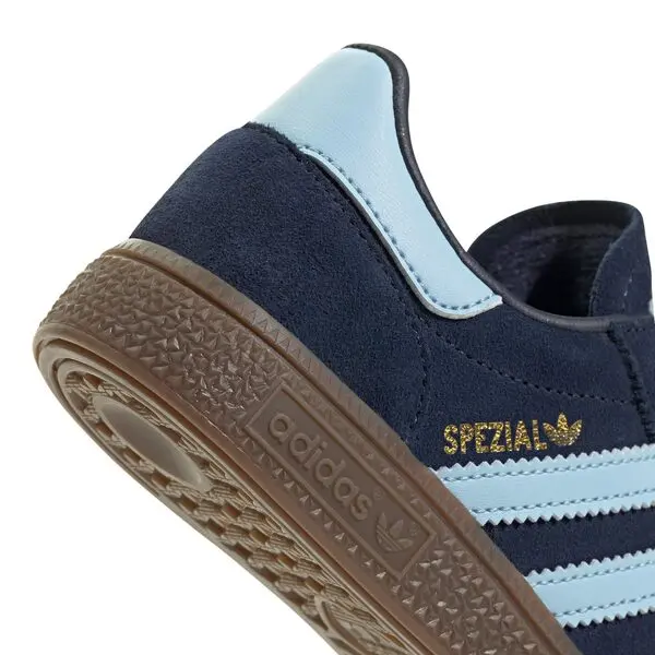 Kids Boys Blue Hanball Spezial Sneakers 1 Image