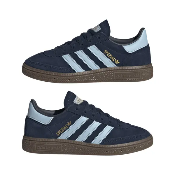 Kids Boys Blue Hanball Spezial Sneakers 9 Image