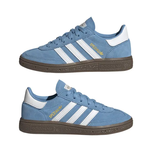 Kids Girls Light Blue Hanball Spezial Sneakers 9 Image