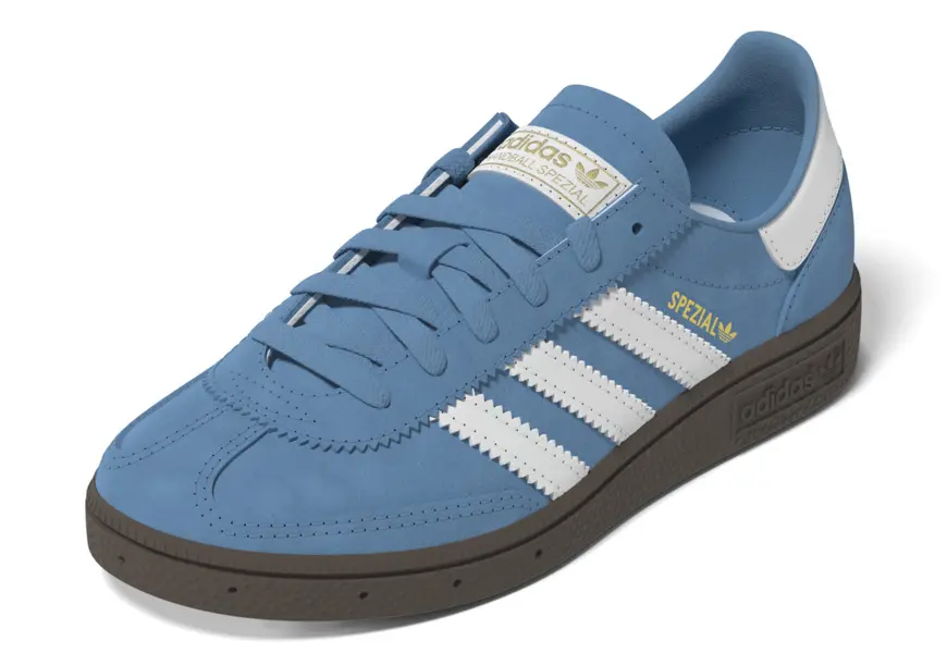 Kids Girls Light Blue Hanball Spezial Sneakers 10 Image