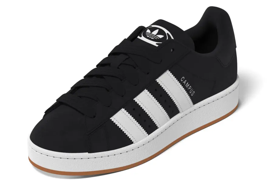 Kids Boys Campus 00s Black & White Sneakers  10 Image