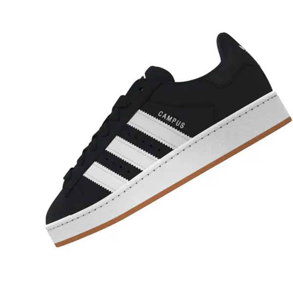 Kids Boys Campus 00s Black & White Sneakers  12 Image