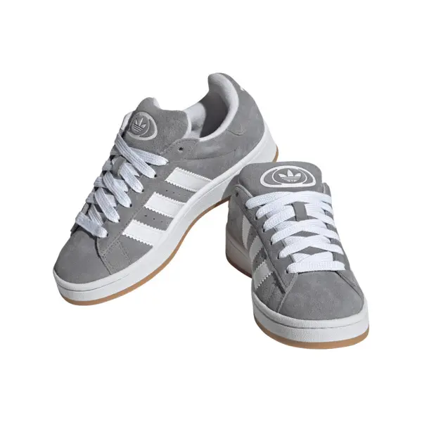 Kids Boys Campus 00s Grey & White Sneakers  1 Image