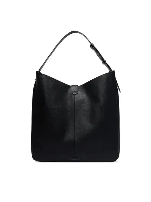 K/Autograph Swing Oversized Leather Hobo Bag 1 Image