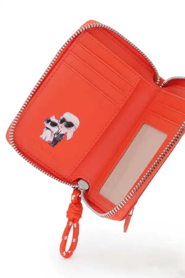 Monogram Embossed Zip-Around Wallet 1 Image