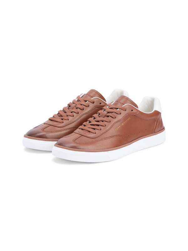 Heritage Leather Sneakers with White Cupsole 4 Image