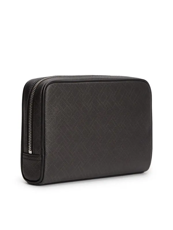 Hilfiger Flag Mixed Texture Wash Bag 1 Image