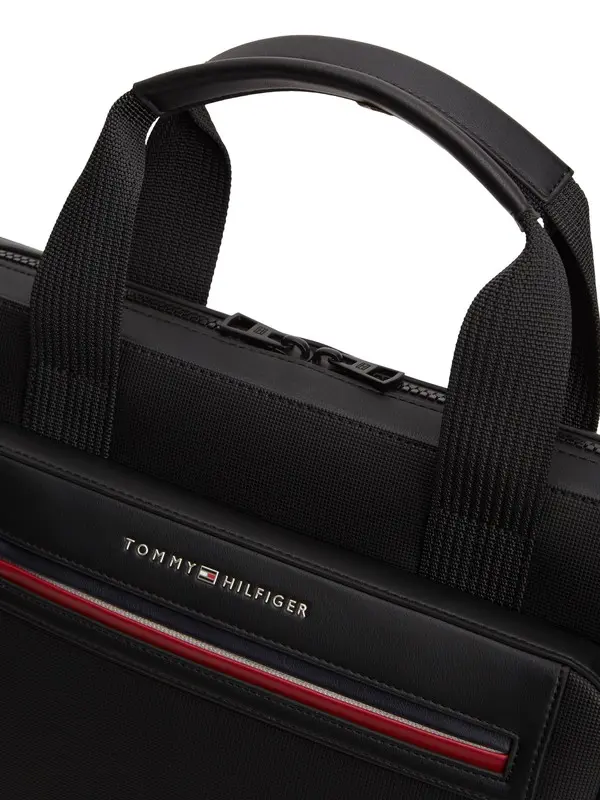 Metal Logo Laptop Bag with Zipped Pocket 2 Image