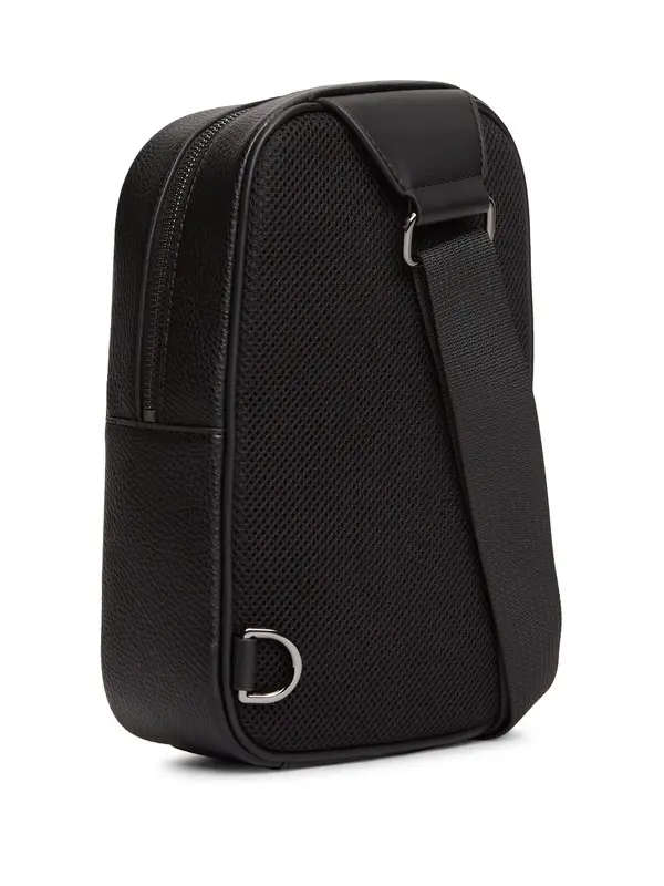 Signature Tape Embroidery Sling Bag 1 Image